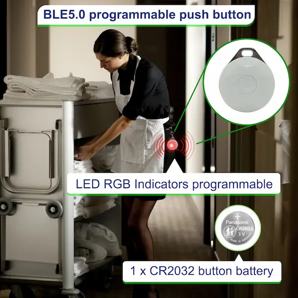 SCiE8 Indoor Tracking Bluetooth 5.0 Beacon